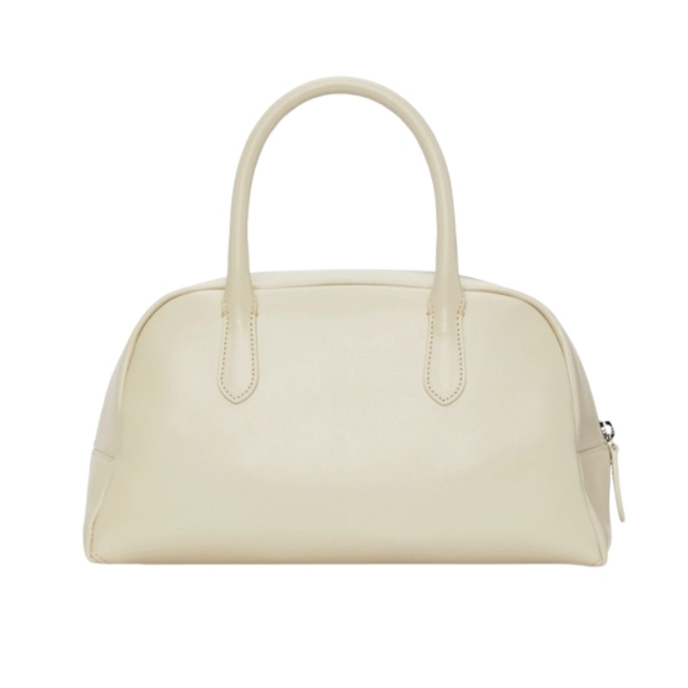 NOTHING WRITTEN - Classic Leather Golf Bag In "Off White" - Picture 4 of 11